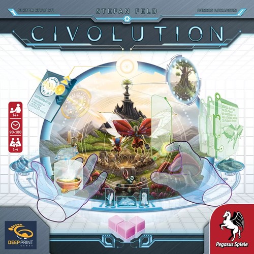 PEG57822E Civolution Board Game published by Pegasus Spiele