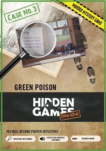 3!PEGHG01 Crime Scene Case 3: Green Poison published by Pegasus Spiele