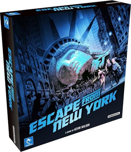 3!PG930 Escape From New York Board Game published by Pendragon Game Studios