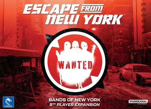 3!PG933 Escape From New York Board Game: Bands Of New York Expansion published by Pendragon Game Studios