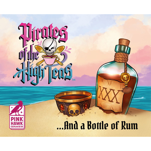 PGPHTRUM Pirates Of The High Teas Card Game: A Bottle Of Rum Expansion published by Pink Hawk Games