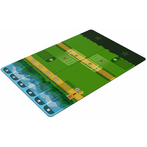 PH4100M Super Auto Pets Card Battle: Neoprene Play Mat Set published by Plaid Hat Games