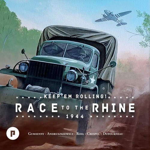 PHALER 1944: Race To The Rhine Board Game: Keep 'Em Rolling Expansion published by Phalanx Games