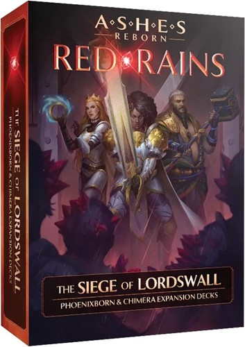 Ashes Reborn Card Game: Red Rains - The Siege Of Lordswall - Phoenixborn And Chimera Expansion Decks