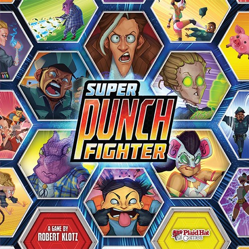 2!PHG2600 Super Punch Fighter Card Game published by Plaid Hat Games