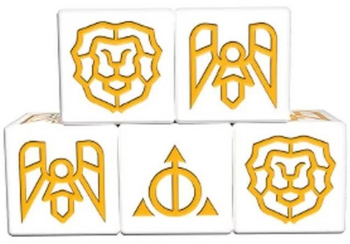 1!PHP205 Ashes Ascendancy Card Game: Dice Pack - Divine Dice published by Plaid Hat Games