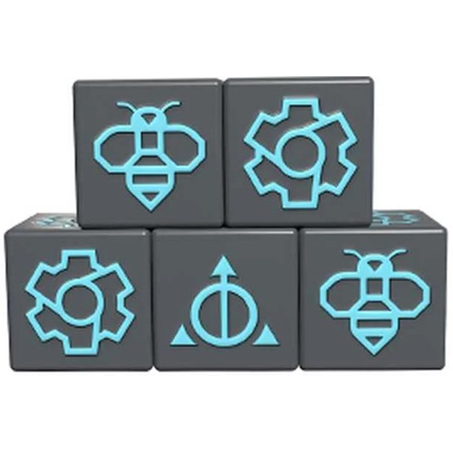 1!PHP208 Ashes Ascendancy Card Game: Dice Pack - Artifice Dice published by Plaid Hat Games