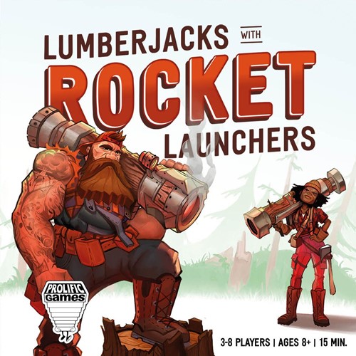 2!PLF350 Lumberjacks With Rocket Launchers Card Game published by Prolific Games