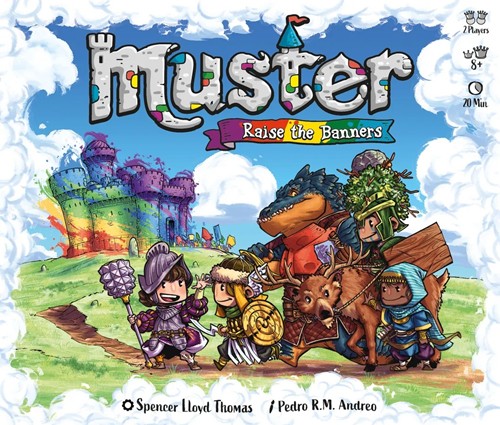 2!PLGMUS01 Muster: Raise The Banners Card Game published by Play Monkey Games