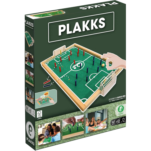 2!PLK001 Plakks: Football Dexterity Game published by Plakks Entertainment