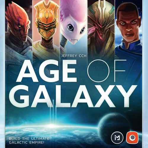 1!PORAOG01225 Age Of Galaxy Board Game: Second Edition published by Portal Games