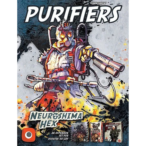 PORNHPU Neuroshima Hex 3.0 Board Game: Purifiers Expansion published by Portal Games