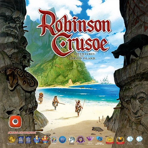 PORRC41 Robinson Crusoe Board Game: Adventures On The Cursed Island 4th Edition published by Portal Games