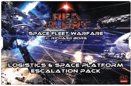 2!PSCRED005 Red Alert Board Game: Logistics And Space Platform Escalation Pack published by P S C Games