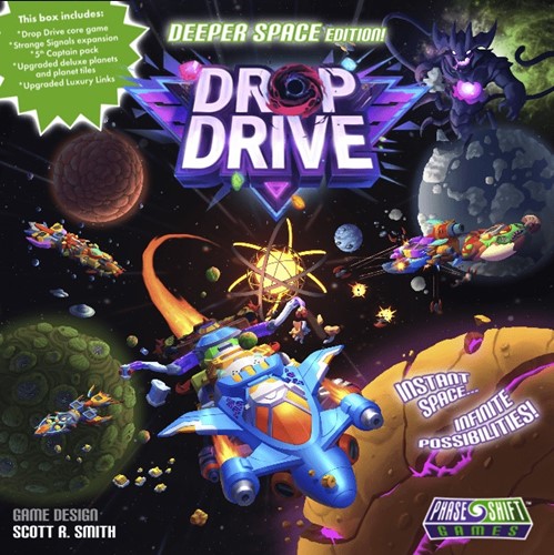 3!PSG315 Drop Drive Board Game: Deeper Space Edition published by Phase Shift Games