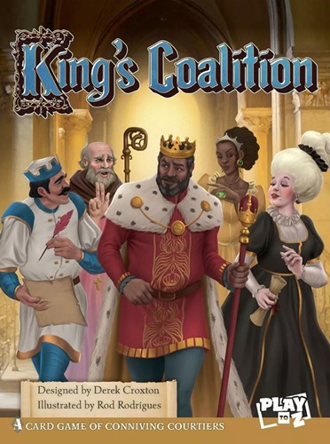 2!PTZ73402 King's Coalition Card Game published by Play to Z