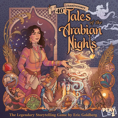 PTZ73408 Tales Of The Arabian Nights Board Game: 40th Anniversary Edition published by Play to Z