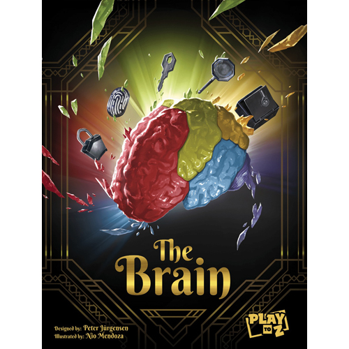 PTZ73414 The Brain Card Game published by Play to Z