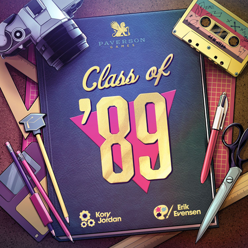 PVG03000 Class Of '89 Board Game published by Paverson Games