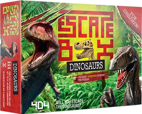 Escape Box Board Game: Dinosaurs