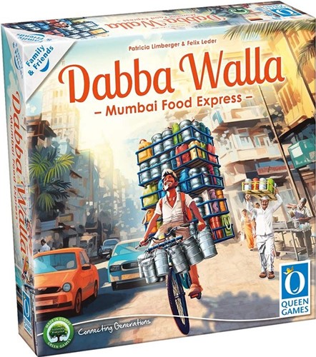 3!QU107904 Dabba Walla Board Game published by Queen Games