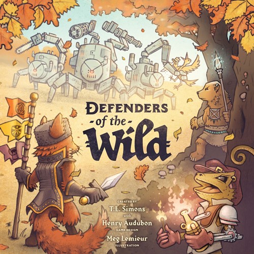 Defenders Of The Wild Board Game