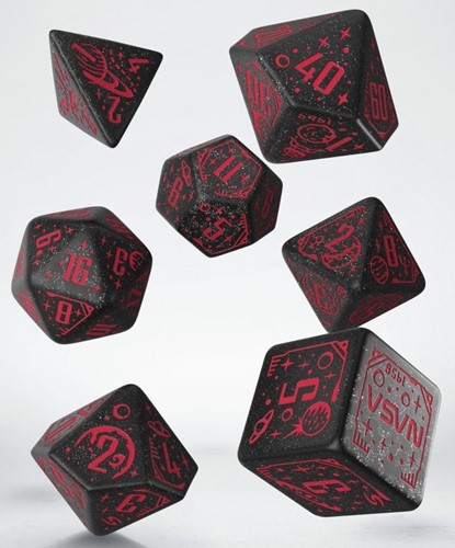 QWSSSPA01 Q-Workshop Space Dice Set: Voyager published by Q-Workshop