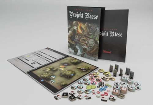 RBXEFPR200 Escape From Projekt Riese Board Game: Book Set published by Raybox Games