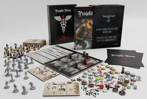 RBXEFPR203 Escape From Projekt Riese Board Game: Deluxe Set published by Raybox Games