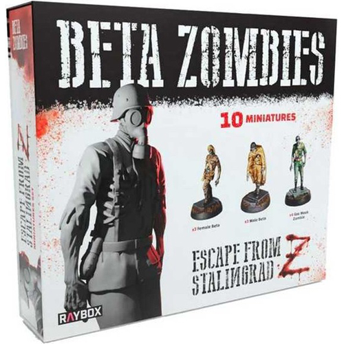 RBXEFSZ151M Escape From Stalingrad Z Board Game: Beta Zombies Miniatures Set published by Raybox Games