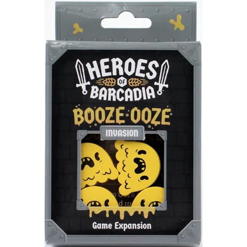 RCHOBADDBOOZSTD Heroes Of Barcadia Board Game: Booze Ooze Invasion Expansion published by Rollacrit Corp
