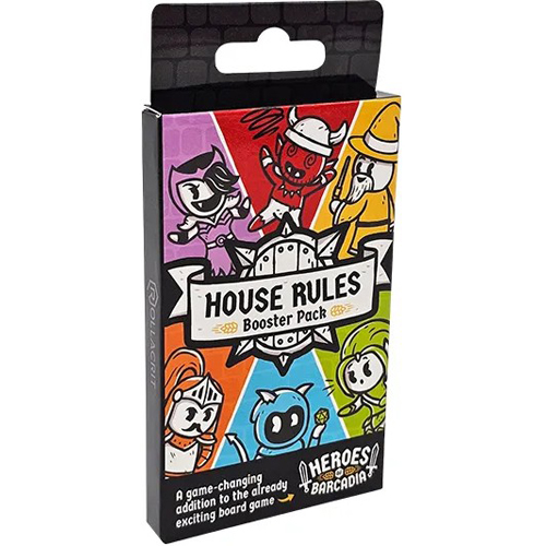 RCHOBADDDIYHSTD Heroes of Barcadia House Rules Booster Pack published by Rollacrit Corp