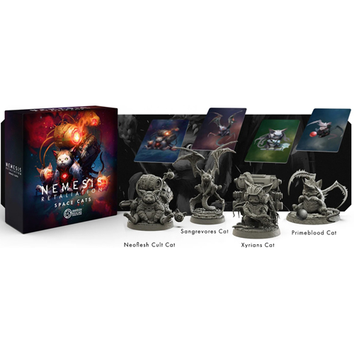 REBNRCA3K Nemesis Retaliation Board Game: Cats published by Rebel