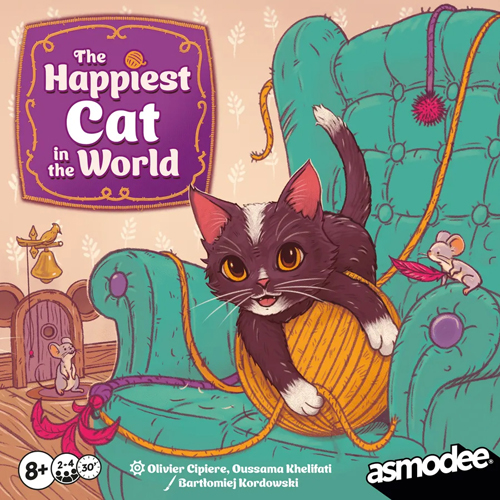 2!REBREHAP0101EN The Happiest Cat In The World Board Game published by Rebel