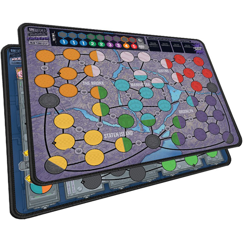 REOUNMATCHTMTMAT Unmatched Board Game: Teenage Mutant Ninja Turtles Battlefield Mat published by Iello
