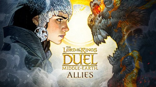 2!REP7DUMEFP01DENS The Lord Of The Rings: Duel For Middle-Earth Card Game Allies Expansion published by Repos Production