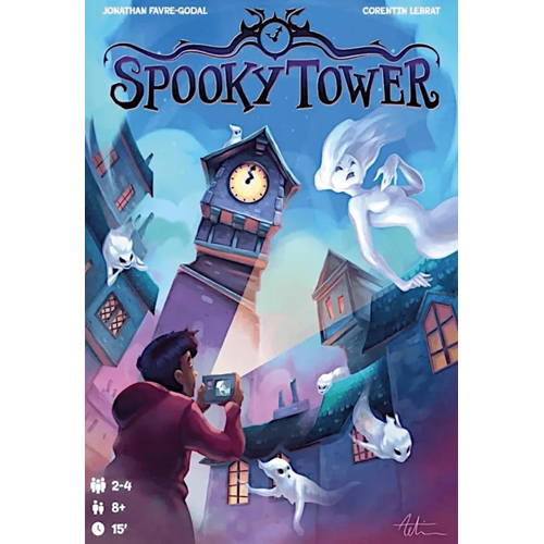 2!REPRPSTO0101EN Spooky Tower Board Game published by Repos Production