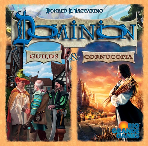 RGG518 Dominion Card Game Expansion: Cornucopia And Guilds published by Rio Grande Games