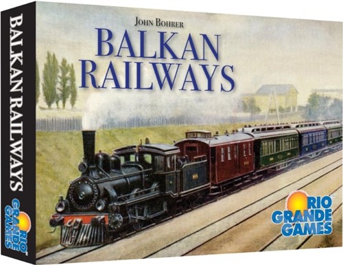 RGG644 Balkan Railways Board Game published by Rio Grande Games
