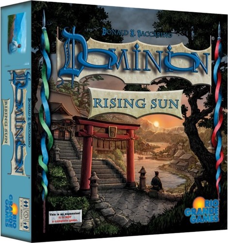 2!RGG669 Dominion Card Game: 2nd Edition: Rising Sun Expansion published by Rio Grande Games