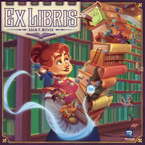 RGS00577 Ex Libris Board Game: Second Edition published by Renegade Game Studios