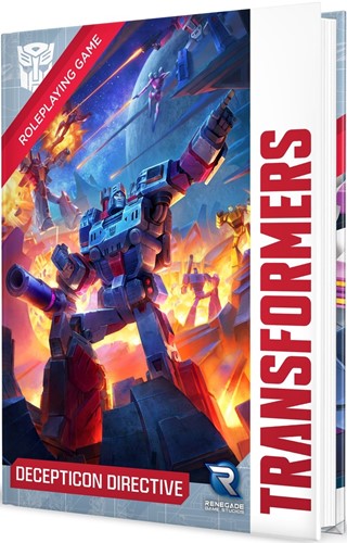 RGS01115 Transformers Roleplaying Game: Decepticon Directive Sourcebook published by Renegade Game Studios