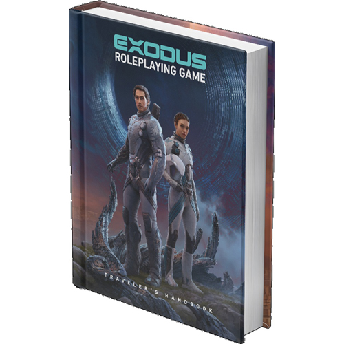 RGS01189 EXODUS Roleplaying Game: Traveler's Handbook published by Renegade Game Studios