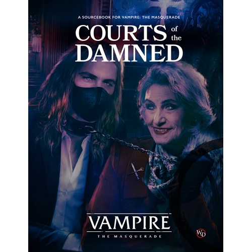 RGS01191 Vampire The Masquerade RPG: Courts Of The Damned Sourcebook published by Renegade Game Studios