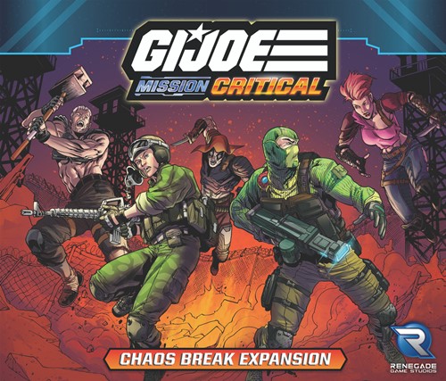RGS02529 G I Joe Mission Critical Board Game: Chaos Break Expansion published by Renegade Game Studios