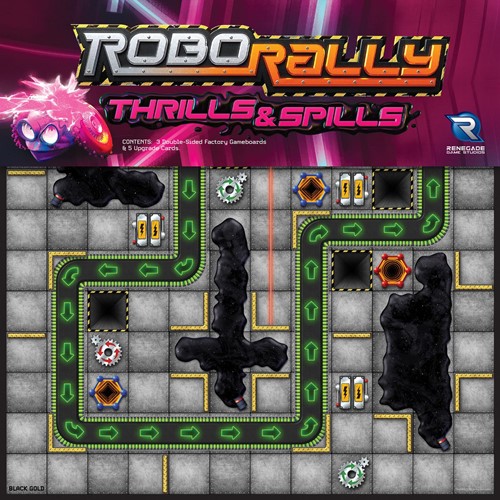 RoboRally Board Game: Thrills And Spills Expansion