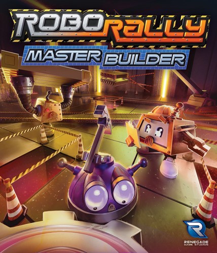 2!RGS02637 RoboRally Board Game: Master Builder Expansion published by Renegade Game Studios