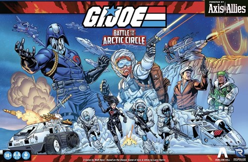 RGS02667 Axis And Allies Board Game: G I Joe: Battle For The Artic Circle published by Renegade Game Studios