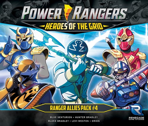 3!RGS02686 Power Rangers Board Game: Heroes Of The Grid Allies Pack #4 published by Renegade Game Studios