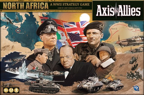 2!RGS02689 Axis And Allies Board Game: North Africa published by Renegade Game Studios